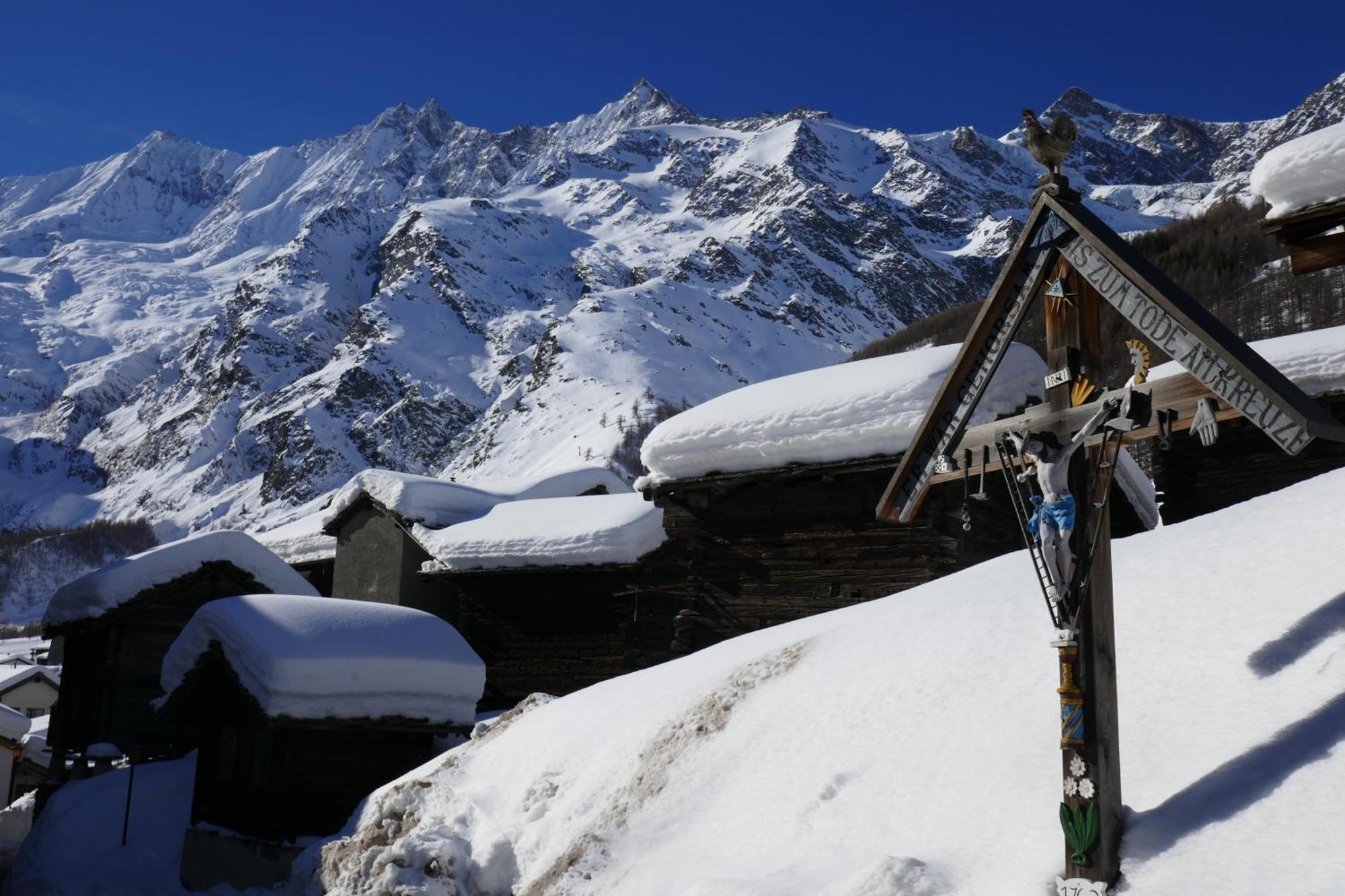 Chalet Birkhahn Saas Fee Kültér fotó